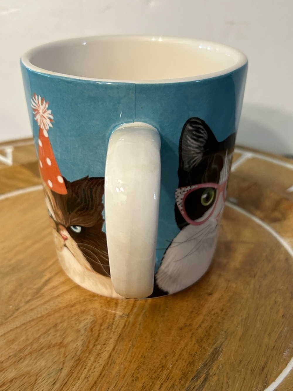 ❌last chance: deleting 7/30❌ Ironstone for pier 1 Cat Ceramic Mug for Cat Lovers - Picture 7 of 12